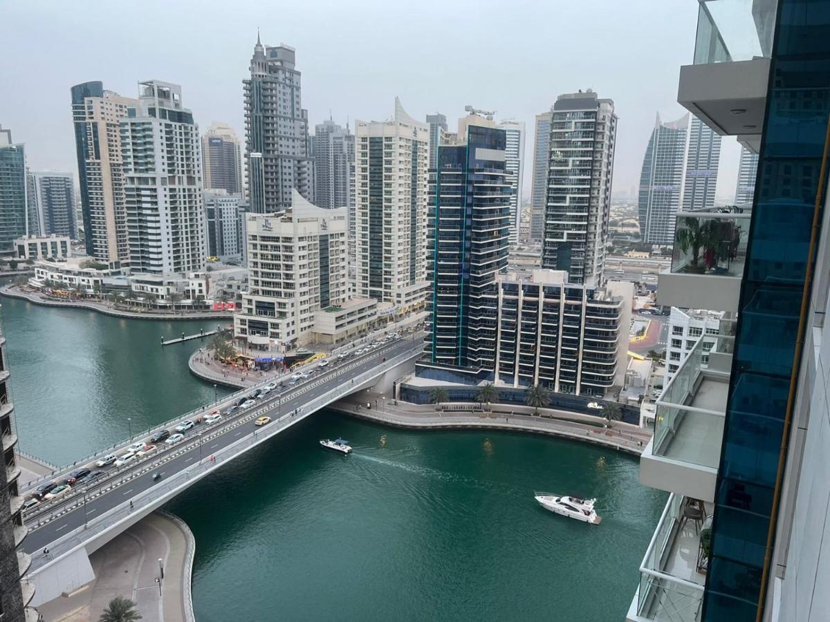 Spacious 1Br With Full Marina View Dubai Luaran gambar