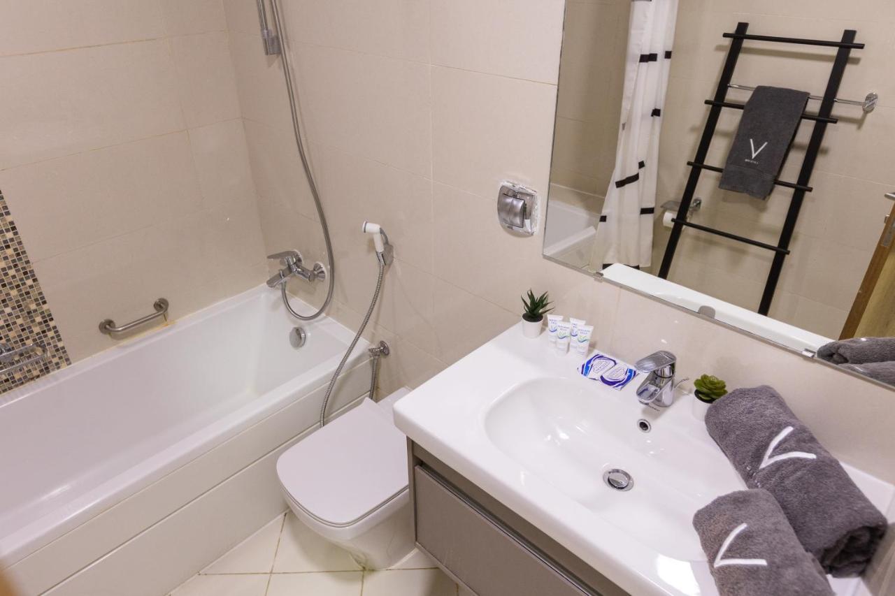 Spacious 1Br With Full Marina View Dubai Luaran gambar